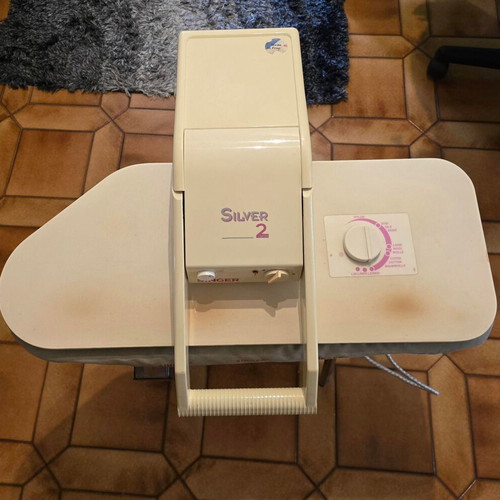 Singer Silver 2 ironing press used