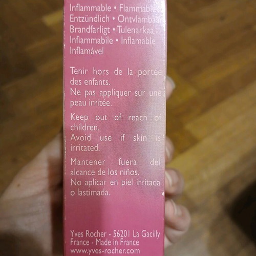 Ode a L'Amour Passionnement Yves Rocher perfume 30 ml used