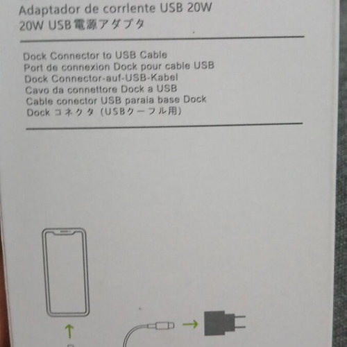 Charger for iPhone 20W new sealed
