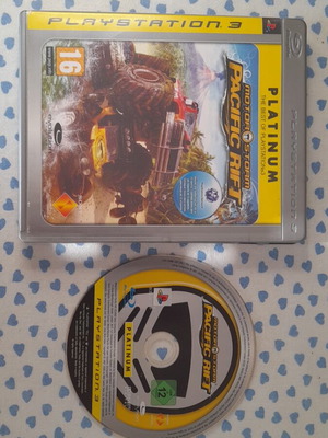 Motorstorm Pacific Rift PS3 game like new with disc and case