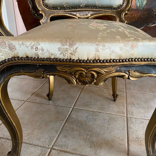 Interwar armchairs used, set of 2, Paris style