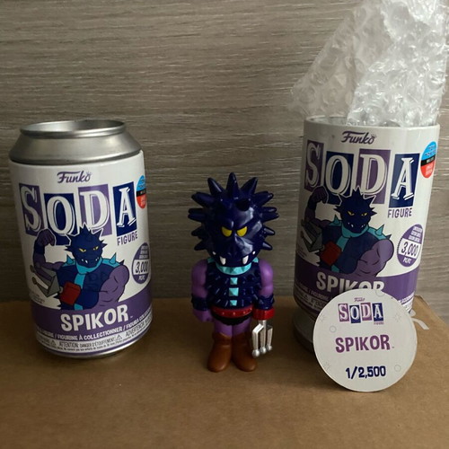 Funko Soda Masters of the Universe Spikor figure like new