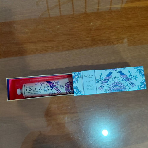 Luxury Imagine Lollia Flowering Willow & Lotus Hand Cream new