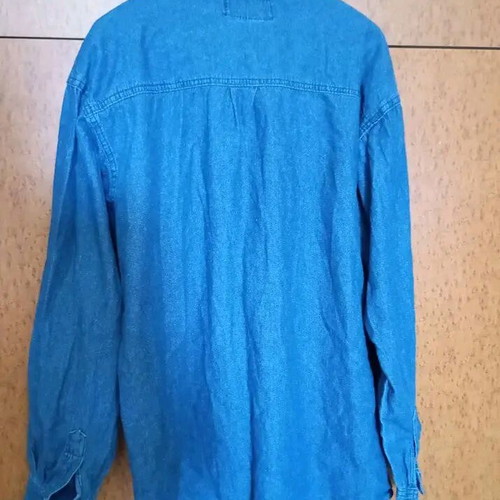 Denim shirt used, blue, sizes L and XL