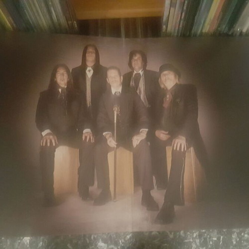 Black Star Riders Heavy Fire LP signed, like new, metal