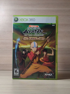 Avatar The Burning Earth Xbox 360 complete American like new