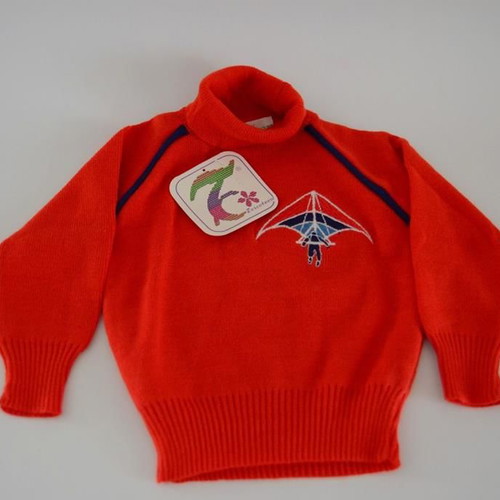 Turtleneck for boys Tricoteen 1970s new