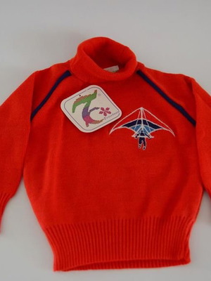 Turtleneck for boys Tricoteen 1970s new