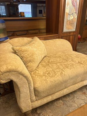 Recliner refurbished American Ashley with new upholstery and filling