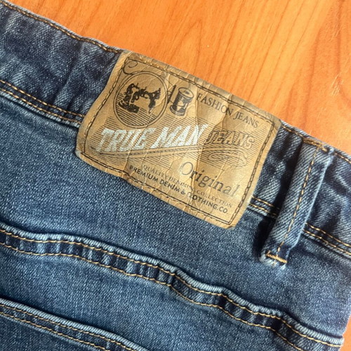 Jean True Man 3XL blue elastic pants like new