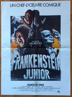 Young Frankenstein original used movie poster 60x80 cm