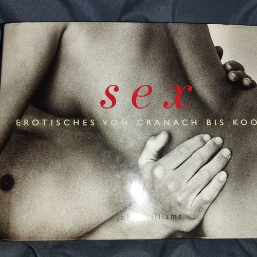 Sex: Erotisches von Cranach bis Koons John Williams hardcover book used