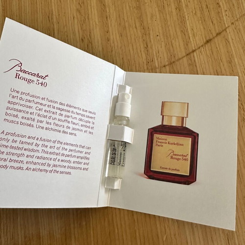 Baccarat Rouge 540 Extrait Tester 2ml new, eau de parfum