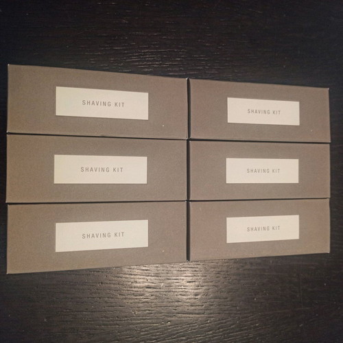 Shaving razors with cream new, pack of 6 sealed packages