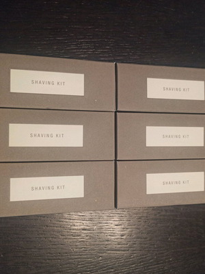 Shaving razors with cream new, pack of 6 sealed packages