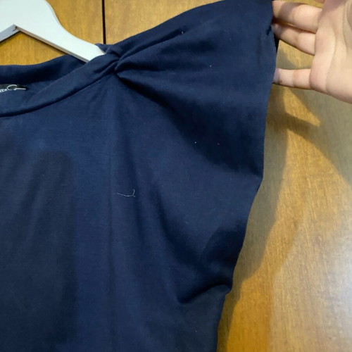 Mango sleeveless dress blue like new, size M