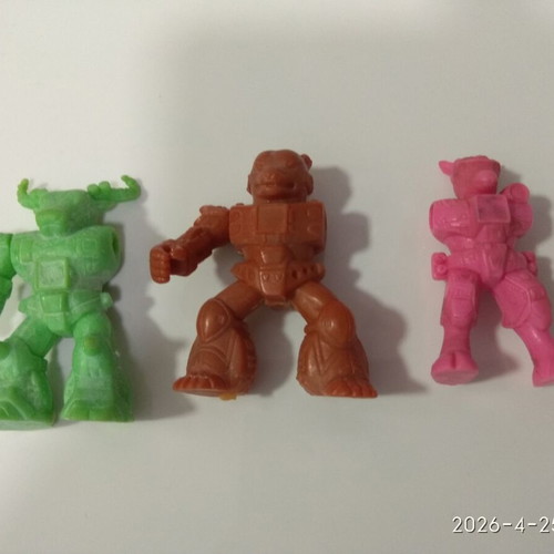 Teratomachoi figures used, set of 8 pieces