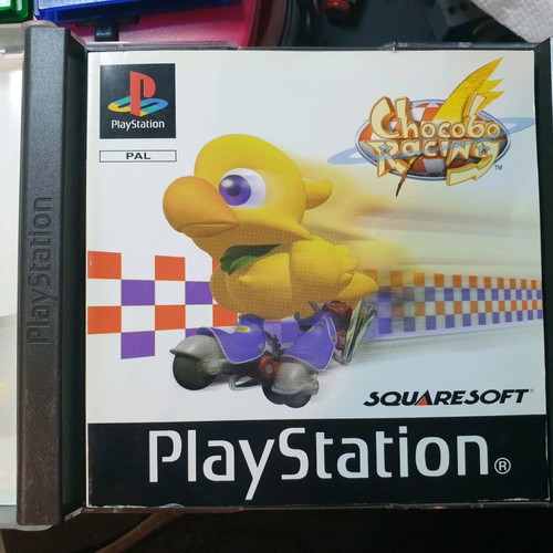 Chocobo Racing for PlayStation 1 used, complete
