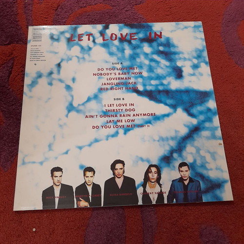 Nick Cave And The Bad Seeds Let Love In LP used, rock