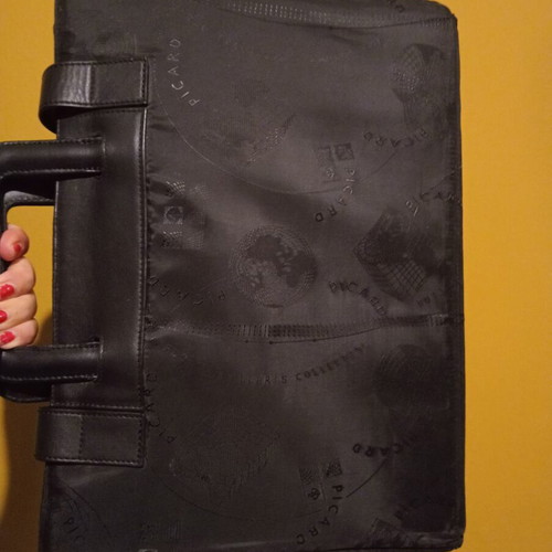 Picard laptop bag and briefcase black new