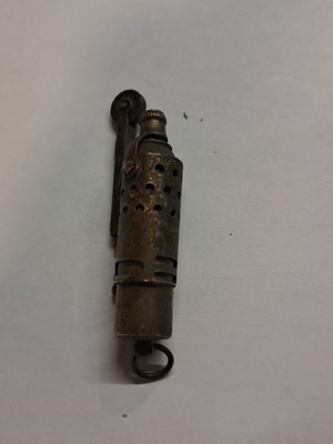 Pocket lighter used, World War I period, fully functional
