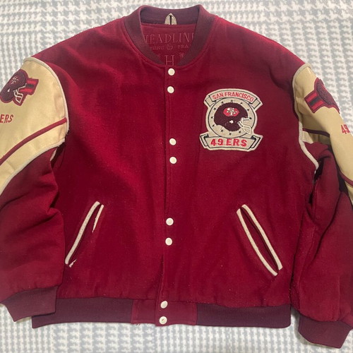 San Francisco 49ers Varsity Jacket L vintage 90s style