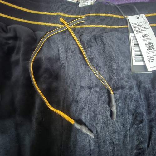 Diesel UMLB-Darren-CH velvet sweatpants size M