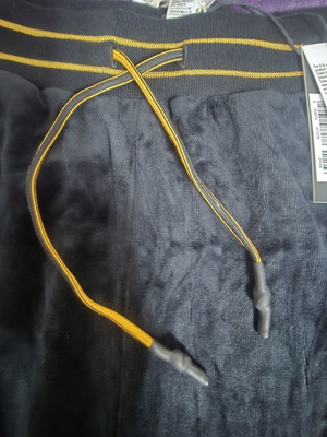 Diesel UMLB-Darren-CH velvet sweatpants size M