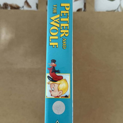 Disney Peter and the Wolf videocassette like new