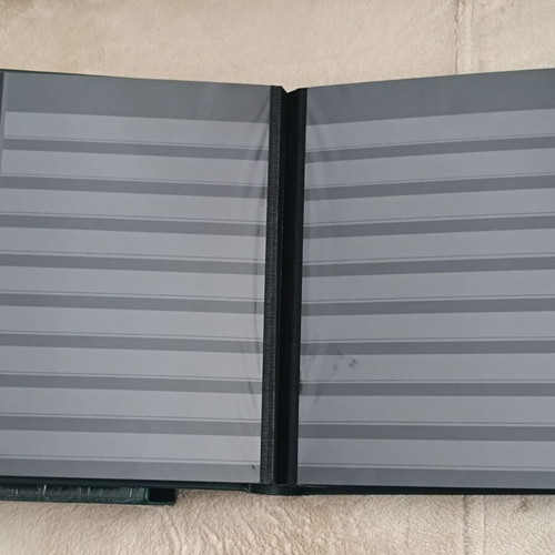Leuchtturm LSZ 4/32KG Stamp Album like new, leather luxury with case