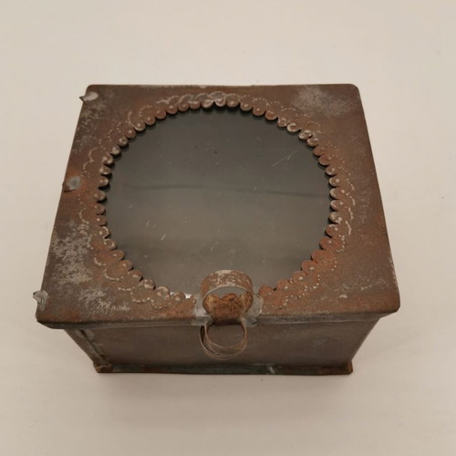 Metal watch case used