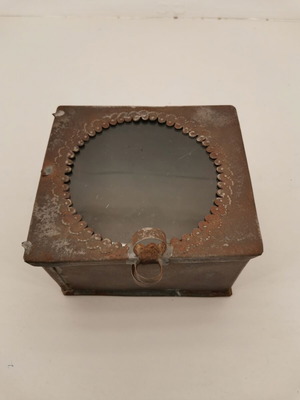 Metal watch case used