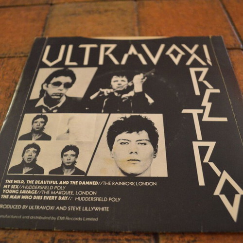 Ultravox Live Retro 7'' Single 45 RPM used, rock
