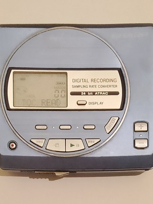 Sharp minidisc player/corder MD-MT20 μεταχειρισμένο για επισκευή ή parts