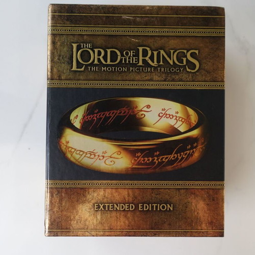 The Lord of the Rings The Motion Picture Trilogy Extended Edition Blu-ray like new with Greek subtitles