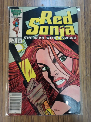 Red Sonja Marvel Comics 1983 used, foreign language
