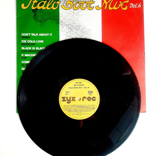 Italo Boot Mix Vol. 6 12" Vinyl LP, 1986, ZYX Records