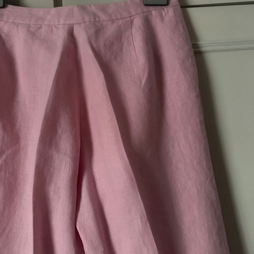 Ralph Lauren Petite 4P women's linen suit pink like new