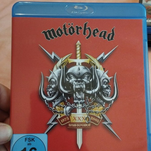 Motorhead Stage Fright Blu-ray like new, metal