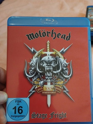 Motorhead Stage Fright Blu-ray like new, metal