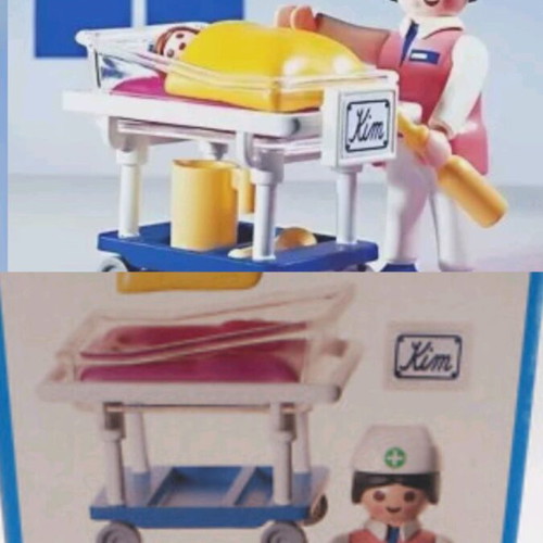 Playmobil Hospital 3980 and 3979 like new pack of two sets