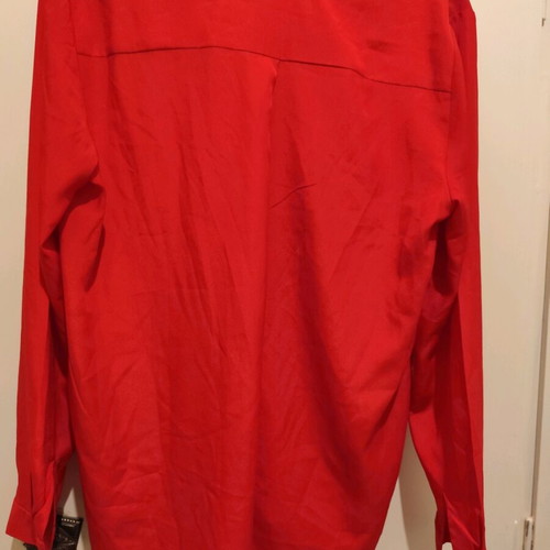 Red shirt Stradivarius X large Eur 42 like new