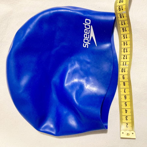 Speedo Silicone Kids Swim Cap like new, blue, ages 2-4