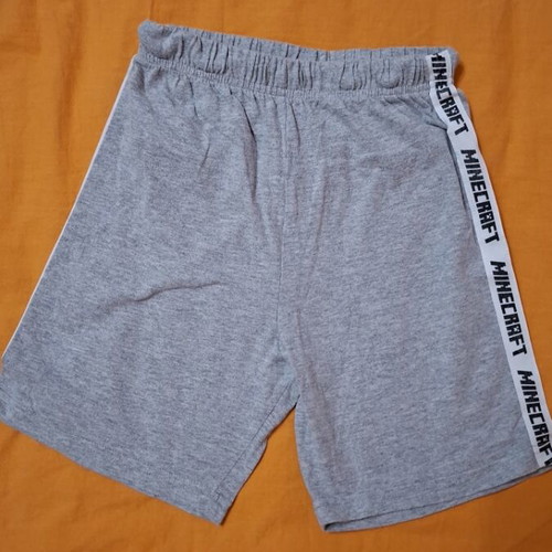 Boys' shorts, grey, size 116 cm