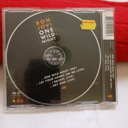 Bon Jovi One Wild Night CD Single 2001