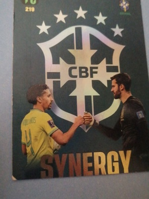 Synergy Marquinhos and Alisson sticker like new
