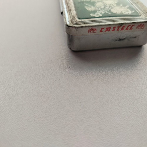 Old tin pencil box A.W. FABER-CASTELL used, empty