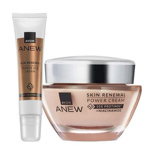 Anew Skin Renewal Power set new with face and eye cream