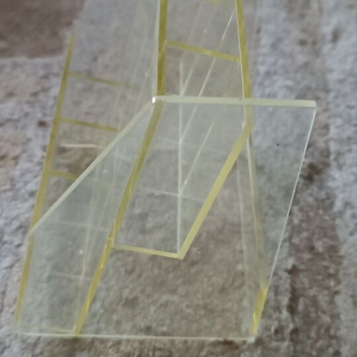 Cosmetic stand new made of plexiglass