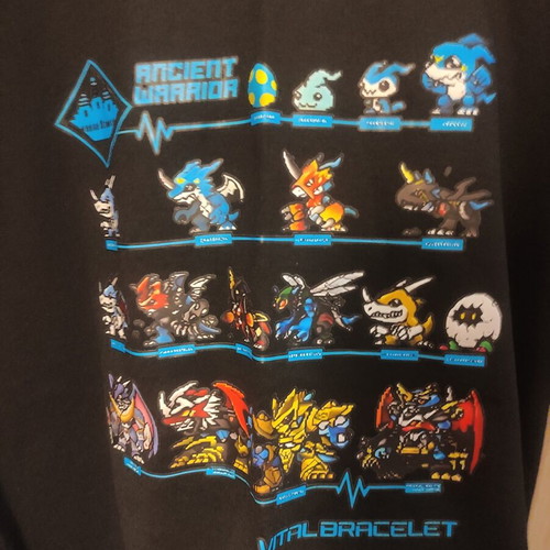 Digimon T Shirt new, size L, black